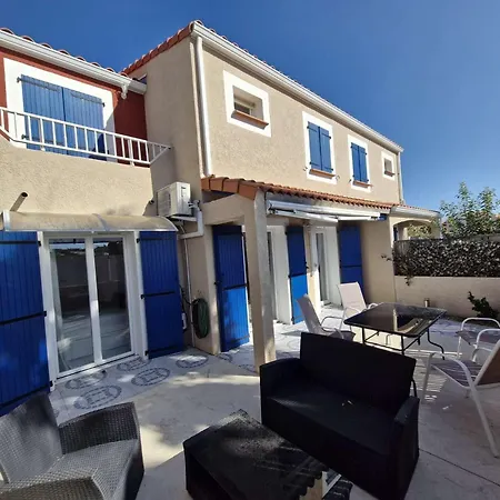 Villa Les Camelias - 4 Pieces - 6 Couchages Le Barcares. Ref: 9cam_4 Mae-5943 *